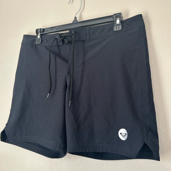 Roxy Pants - Roxy Black Women's Boardshorts with Drawstring Waist
